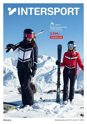 akční leták Intersport 12.11.2025-23.11.2025