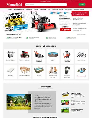 akční leták Mountfield 12.11.2025-18.11.2025