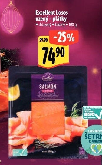 Losos uzený Albert Excellent