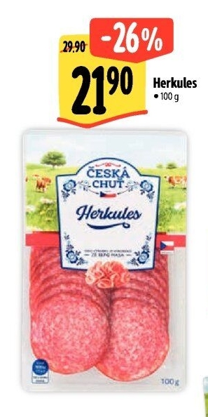 Salám Herkules Česká chuť