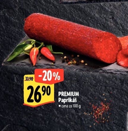 Salám Paprikáš Premium Albertovo uzenářství