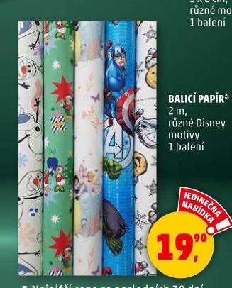 Balicí papír vánoční dětský