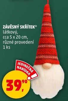 Vánoční závěsné dekorace