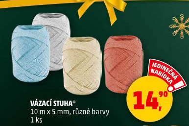 Vázací dekorační stuha