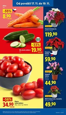 akční leták Lidl 17.11.2025-19.11.2025