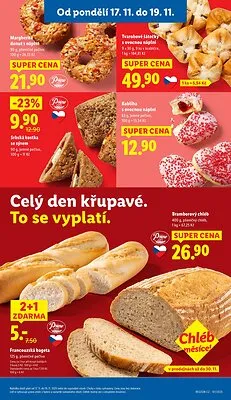 akční leták Lidl 17.11.2025-19.11.2025