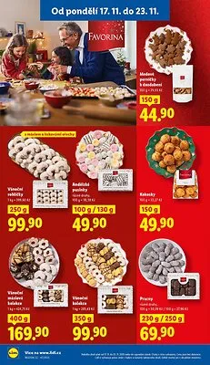 akční leták Lidl 17.11.2025-19.11.2025