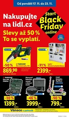 akční leták Lidl 17.11.2025-23.11.2025