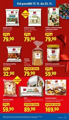 akční leták Lidl 20.11.2025-23.11.2025