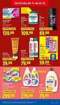 akční leták Lidl 20.11.2025-23.11.2025