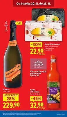 akční leták Lidl 20.11.2025-23.11.2025