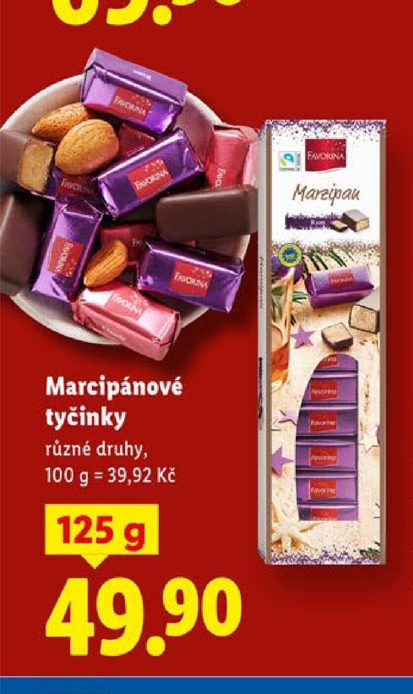 Marcipánové tyčinky