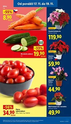 akční leták Lidl 17.11.2025-19.11.2025