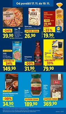 akční leták Lidl 17.11.2025-19.11.2025