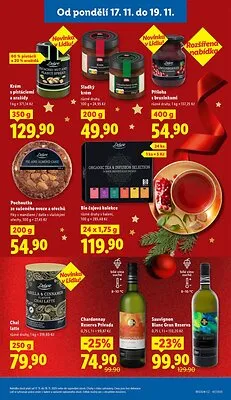 akční leták Lidl 17.11.2025-19.11.2025