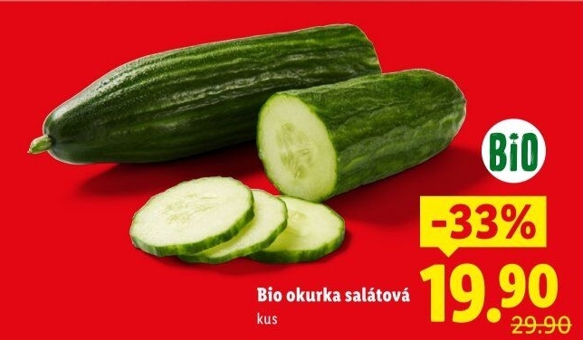 Okurka salátová - hadovka bio