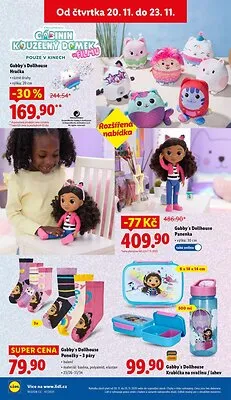 akční leták Lidl 20.11.2025-23.11.2025