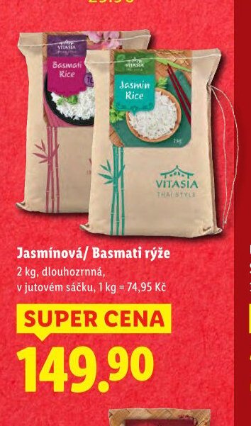 Vitasia Jasmínová / Basmati rýže