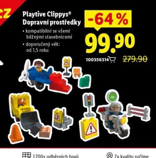 Playtive Clippys Dopravní prostředky