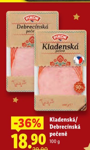 Pečeně kladenská Pikok