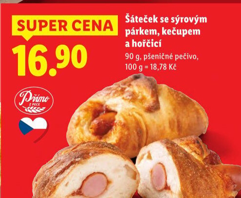 Šáteček s párkem