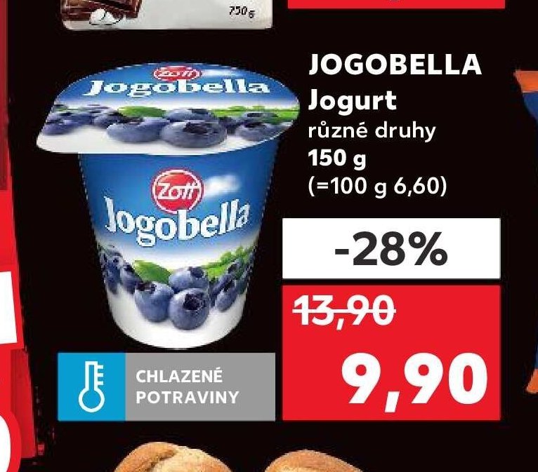 Jogobella Jogurt různé druhy 150 g