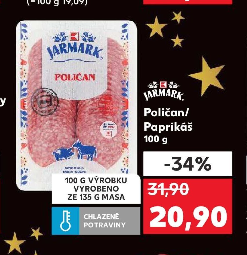 JARMARK Poličan/ Paprikáš 100 g