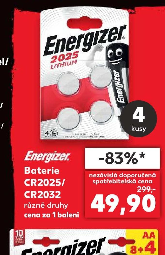 Energizer Baterie CR2025/CR2032 - Kaufland akcniletaky.com