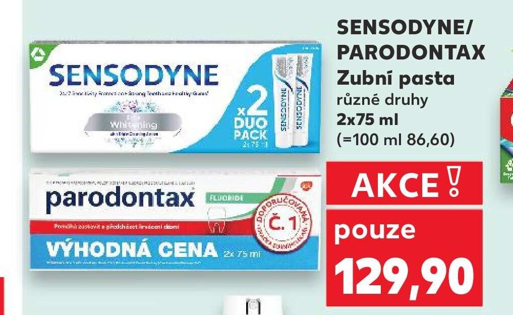 Sensodyne/Parodontax Zubní pasta