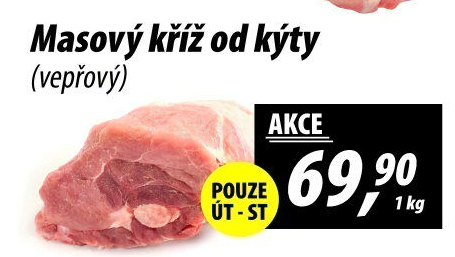 Masový kříž od kýty vepřový