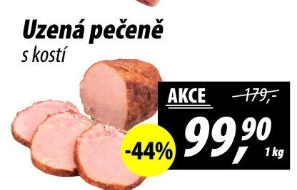 Uzená pečeně s kostí