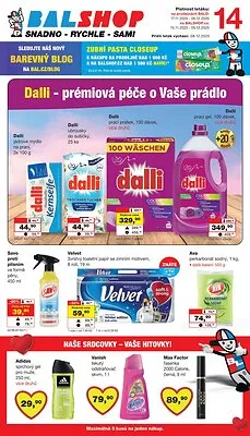 akční leták Barvy a laky drogerie 15.11.2025-5.12.2025