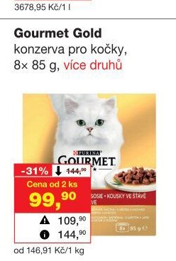 Gourmet Gold konzerva pro kočky