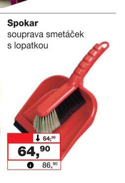 Spokar souprava smetáček s lopatkou
