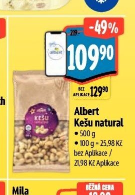 Albert Kešu natural