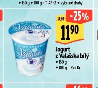 Jogurt z Valašska bílý
