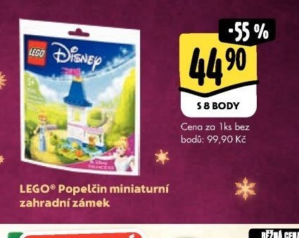 LEGO Disney Popelčin miniaturní zahradní zámek
