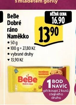 BeBe Dobré ráno Naměkko