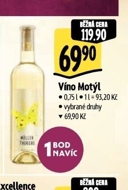 Víno Motýl