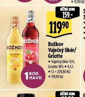 Božkov Vaječný likér / Griotte