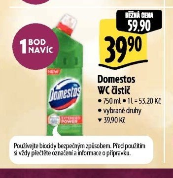 Domestos WC čistič