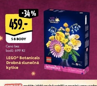 LEGO Botanicals Drobná slunečná kytice