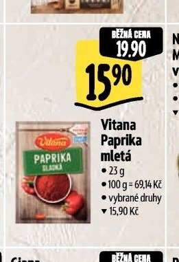 Vitana Paprika mletá