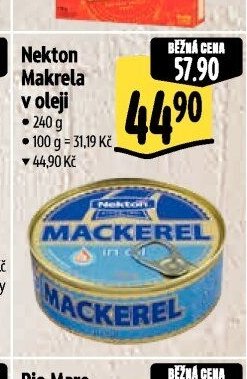 Nekton Makrela v oleji