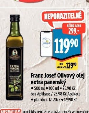 Franz Josef Olivový olej extra panenský