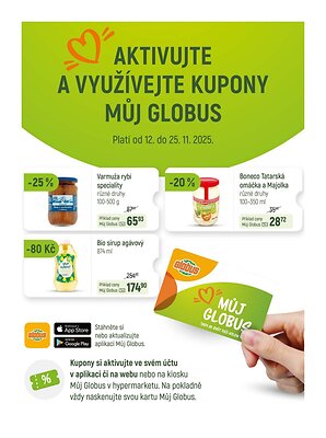 akční leták Globus 19.11.2025-25.11.2025