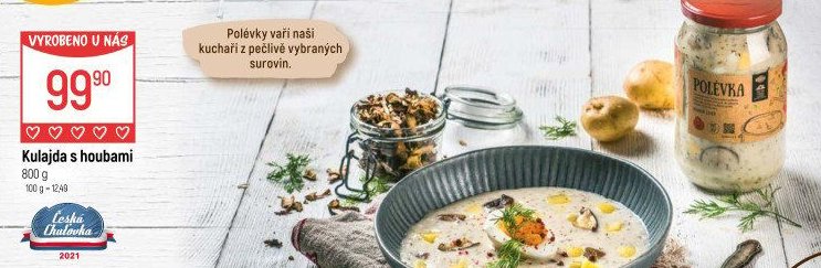 Kulajda s houbami