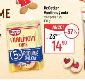 Dr.Oetker Vanilínový cukr multipack 5 ks 100 g