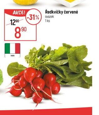 Ředkvičky červené