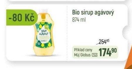 Bio sirup agávový
